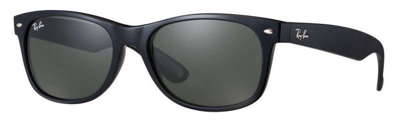 Akiniai nuo saulės kasdieniai Ray-Ban New Wayfarer Classic RB2132 901 52-18, 52 mm, juoda