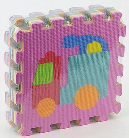 Dėlionė Tommy Toys Eva Puzzle Mat Transports 9pcs 405608