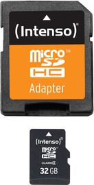 Mälukaart Intenso MicroSDHC, 32 GB