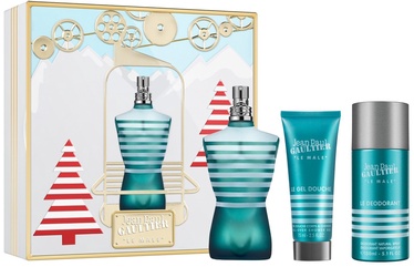 Набор для мужчин Jean Paul Gaultier Le Male 125 ml EDT + 75 ml Shower Gel + 150 ml Deodorant Spray