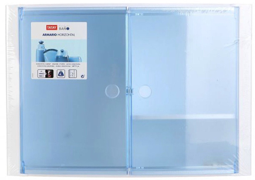 Подвесной шкафчик для ванной Tatay, синий, 17 см x 46 см x 32 см