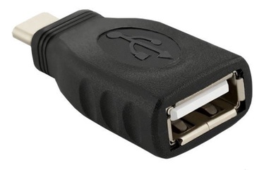 Qoltec Adapter USB to USB Black