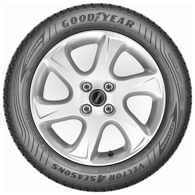 Универсальная шина Goodyear Vector 4Seasons Gen 2 165/65/R15, 81-T-190 km/h, B, C, 68 дБ