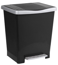 Prügikast Tatay Millenium, must, 23 l
