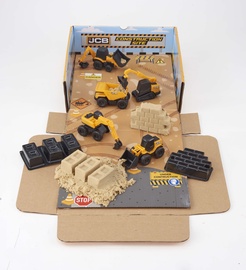 Transporta rotaļlietu komplekts JCB Mini Machines Playset 1417259, daudzkrāsains