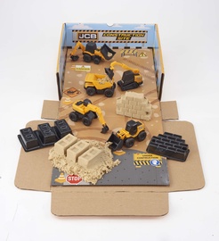 Transporta rotaļlietu komplekts JCB Mini Machines Playset 1417259, daudzkrāsaina