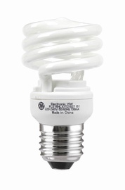 Kompaktinė liuminescencinė lempa GE T3, 15W, E27, 2700K, 950lm