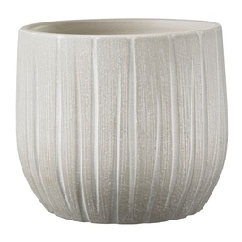 Potiümbris Ronda 19cm struktuur kreem