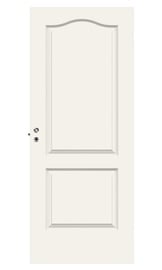 Дверь внутреннее помещение Style 02B, универсальная, белый, 204 x 72.5 x 4 см