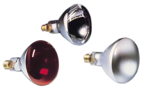 Лампочка GE Накаливания, BR40, красный, E27, 250 Вт, 650 лм