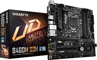 Mātesplate Gigabyte B460M D3H (rev. 1.0)