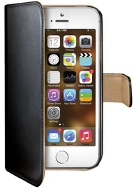 Celly Wallet Case for iPhone 5/5S Black