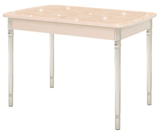 Pusdienu galds DaVita Orfej 29.10 Koburg Oak, 1800x700x750 mm