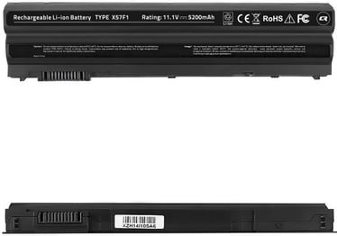 Klēpjdatoru akumulators Qoltec Long Life Notebook Battery For Dell E6420 5200mAh
