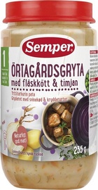 Semper Puree From 12 Months 235g Vegetable Stew With Pork And Greens