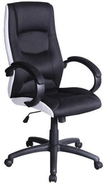 Biroja krēsls Signal Meble Q-041 Black/White