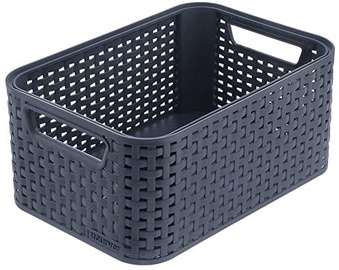 Hoiukast, transportimiseks/tööriistadele/esemete hoidmiseks Curver Style, 18 l, hall, 38 x 28 x 17 cm