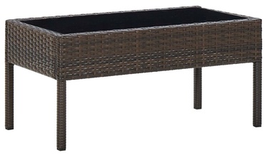 Садовый стол VLX 45903, коричневый/черный