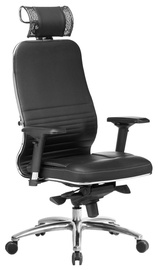 MN Samurai KL-3.04 Leather Office Chair Black