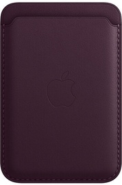 Maks Apple iPhone Leather Wallet with MagSafe, bordo