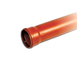 Труба для уличной канализации Magnaplast, 110 мм, SN8 (S), 2 м