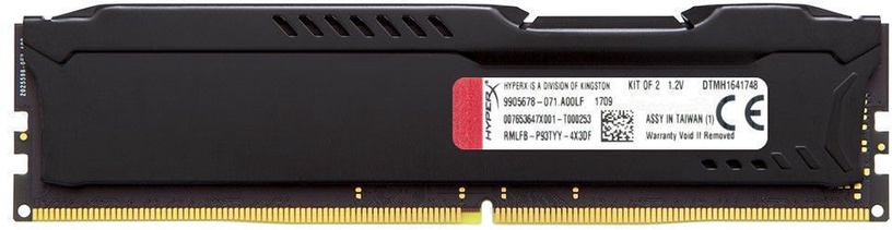 Operatyvioji atmintis (RAM) Kingston HyperX Fury Black, DDR4, 8 GB, 2666 MHz