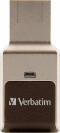 USB atmintinė Verbatim Fingerprint Secure, USB 2.0, 64 GB