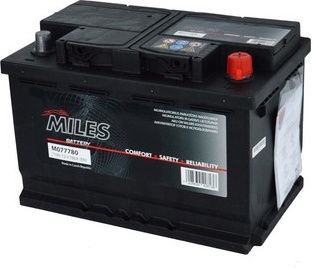 Аккумулятор Miles M074680, 12 В, 74 Ач, 680 а