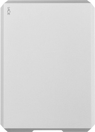 Cietais disks Lacie Mobile Drive, HDD, 1 TB, sudraba