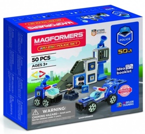 Konstruktor Magformers Police Magformers 717002, plastik