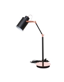 LAMPA GALDA TK-694BK+CP.1T-A.BK 60WE27