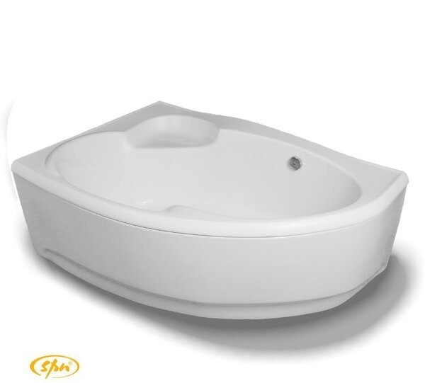 Ванна SPN BT Santa, 1680 мм x 1160 мм x 640 мм, асимметричный