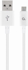 Gembird USB To MicroUSB Cable White 1m