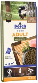 Kuiv koeratoit Bosch PetFood Adult Fresh, linnuliha, 15 kg