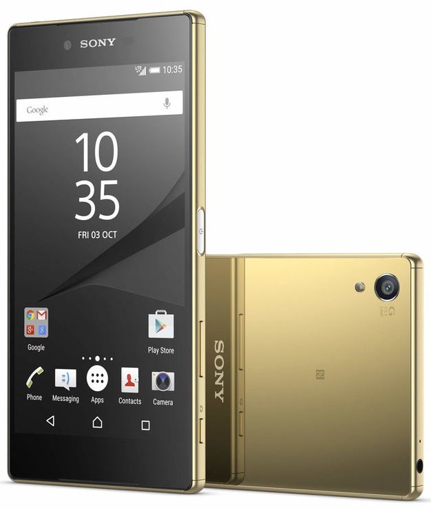 Mobilusis telefonas Sony Xperia Z5 Premium, aukso, 3GB/32GB