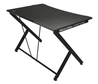 Spēļu galds Trust GXT 711 Dominus, melna