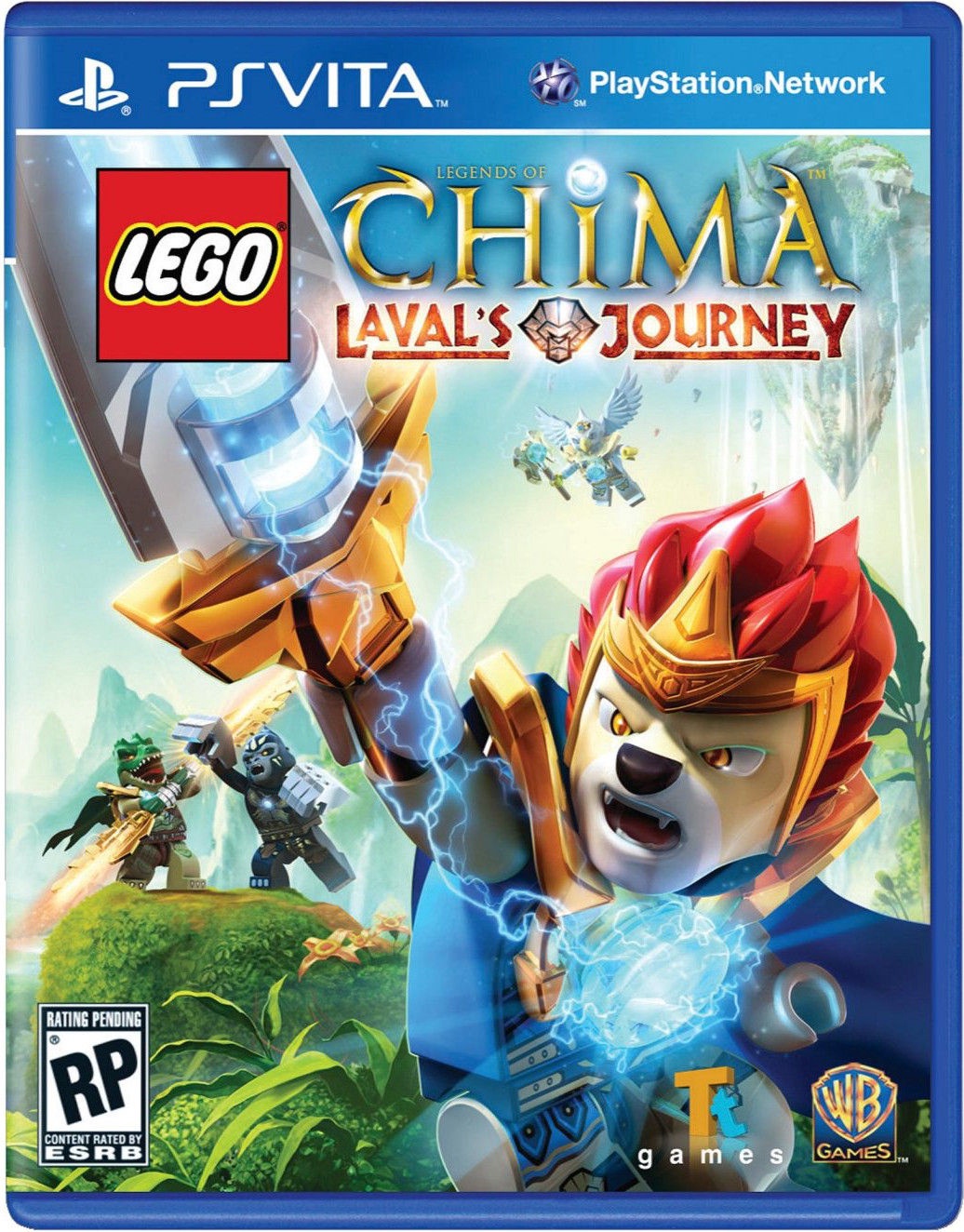 Игра для PlayStation Portable (PSP) Warner Bros. Interactive Entertainment  Lego Legends Of Chima Lavals Journey - Ksenukai.lv