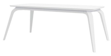 Kohvilaud Black Red White Possi White, 1350x730x500 mm