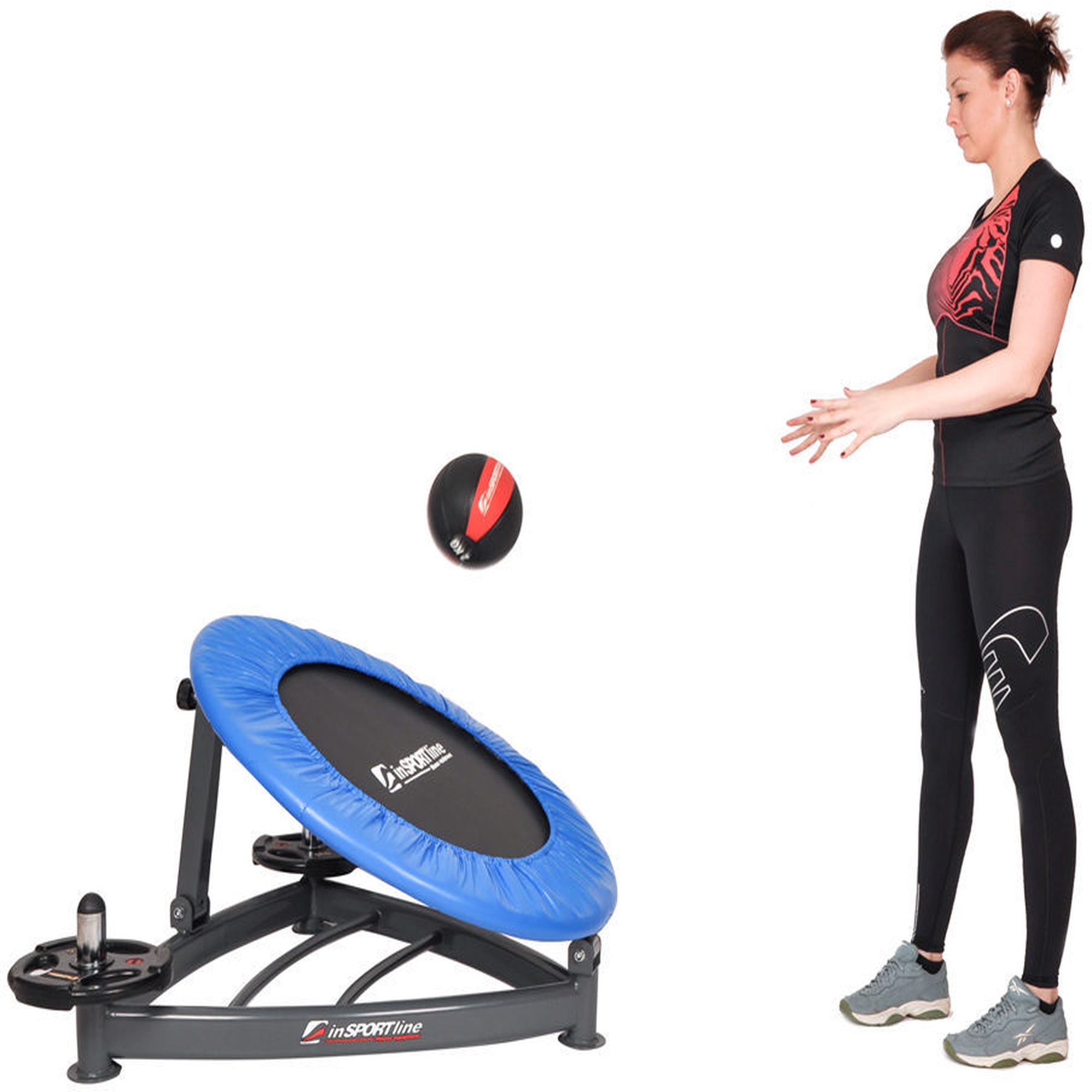 inSPORTline CF060 Medicine Ball Rebounder Trampoline 90cm 1a.lt
