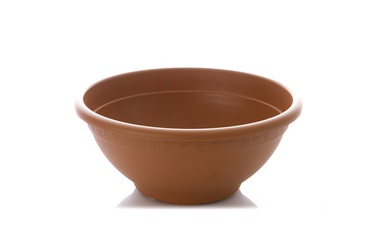 PODS PUĶU PLASTM. BOWL 30X14CM BRŪNS (PLASTICOTTO)