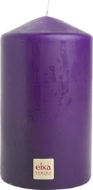 Eika Pillar Candle 14x8cm Purple