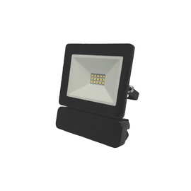 Tope Toledo 1x10W LED Black Outdoor Spotlight with Motion Sensor