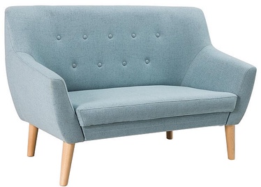 Dīvāns Signal Meble Nordic 2 Cablo 10 Blue, 136 x 75 x 90 cm