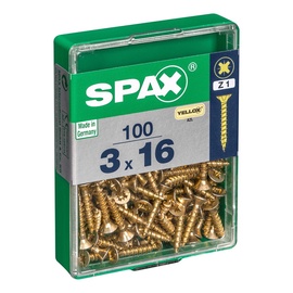 PUIDUKRUVI SPAX KOLLANE 3X16 100 TK