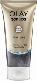 Sejas skrubis sievietēm Olay detoxifying charcoal crush, 150 ml