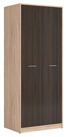 Black Red White Nepo Wardrobe Sonoma Oak&Wenge