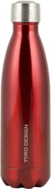Yoko Design Isothermal Bottle 0.5l Shiny Red