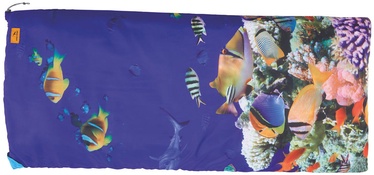 Miegmaišis Easy Camp Image Kids Aquarium Violet, dešininis, 160 cm