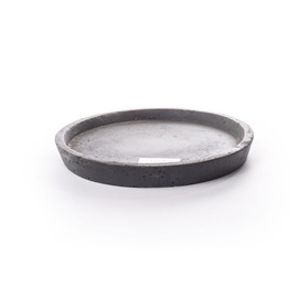 Puķu poda šķīvis Domoletti RP16-516, melna, 320 mm