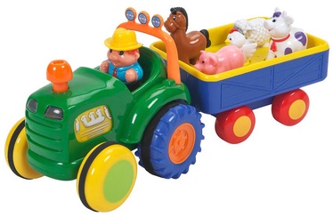 Interaktyvus žaislas Kiddieland Farm Tractor With Trailer 24752
